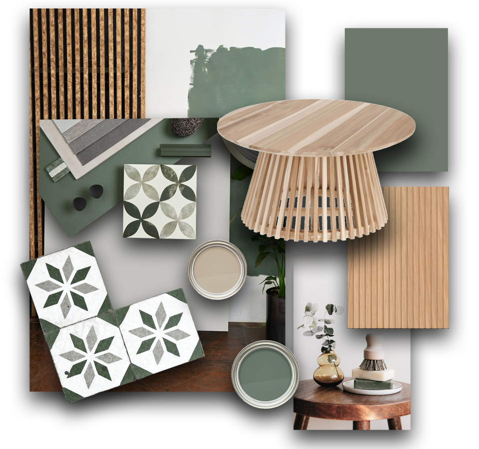 Moodboard champêtres