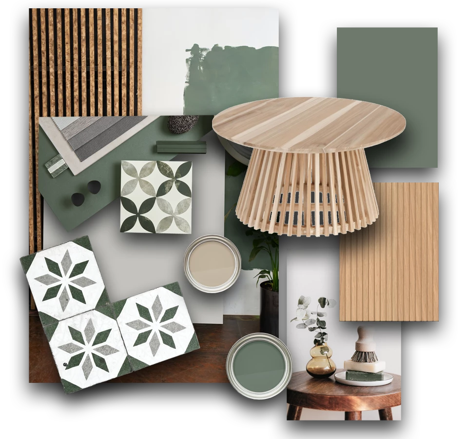 Moodboard champêtres